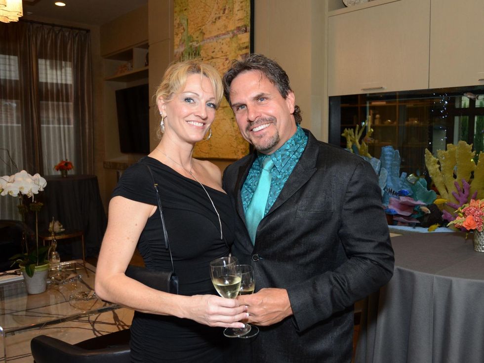 3 Houston Ballet Ambassadors event September 2013 Michelle Garner, Scott Ensell