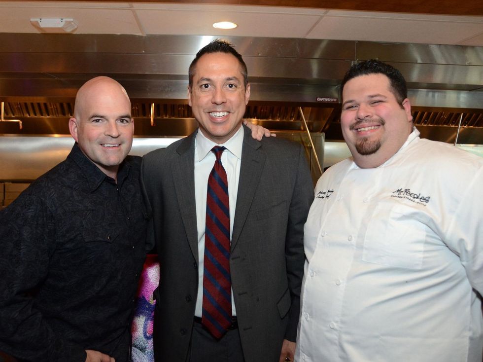 3 Houston Restaurant Weeks kickoff July 2013 Tim Kohler, Brian Dorst, Johnny Wesley