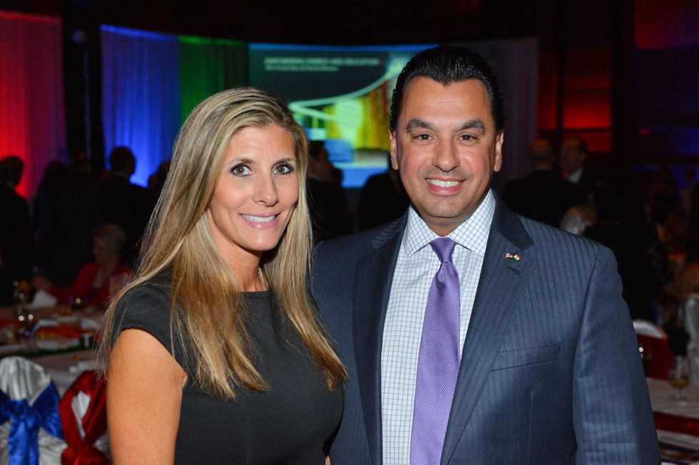 3 Indo-American Chamber of Commerce Gala August 2013 Gina Bhatia and Dr. Devinder Bhatia