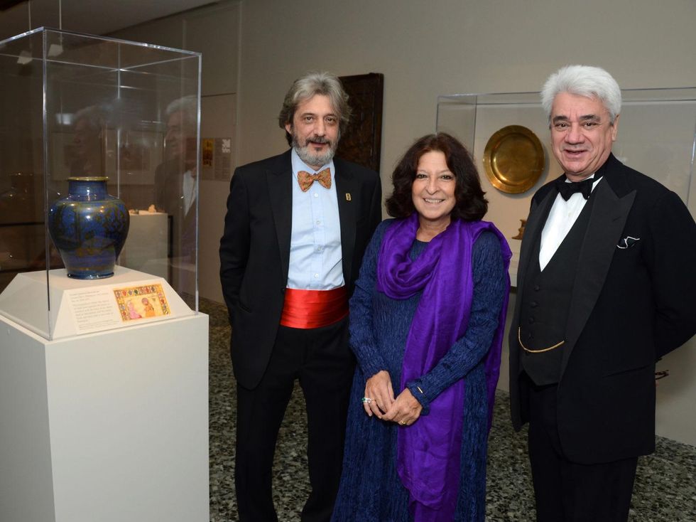 3, Islamic World gala, January 2013, Giovanni Curatola, Salam Kaoukji, David Sulzberg