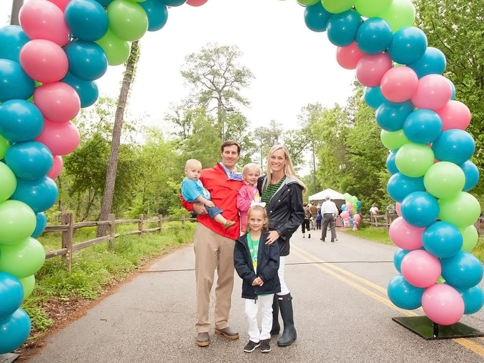 3 Jack Ramond, from left, John Raymond, Allie Raymond, Lizzie Raymond and Leigh Anne Raymond at the Texas Children's Hospital Ambassadors Family Party April 2014