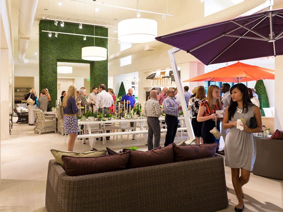 3 JANUS et Cie Houston showroom opening party June 2013 crowd venue