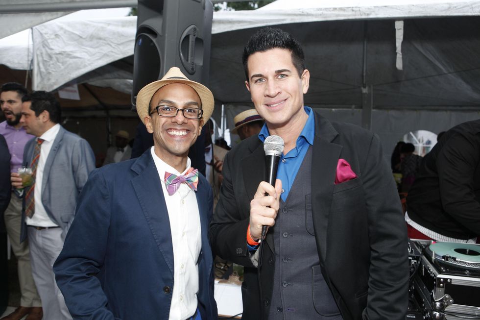 3 Jeff Luna, left, and Chad Pitt at the Health Museum's Polo benefit April 2014