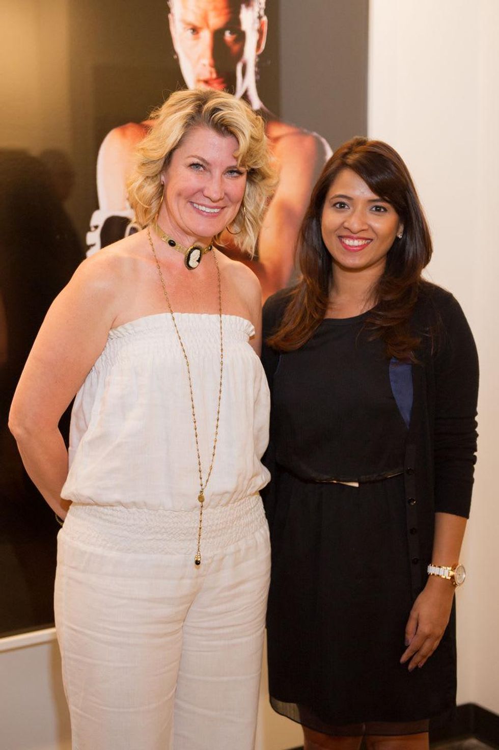 3 Jennifer Burgess Loh, left, and Sharmeen Maresdia at Fall Market May 2014