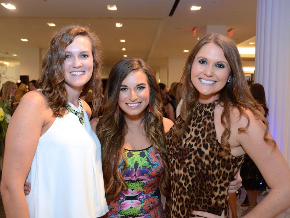 3 Jill Parker, from left, Ashley Appling and Alana Skinner at Fresh Faces of Fashion event at Tootsies September 2014