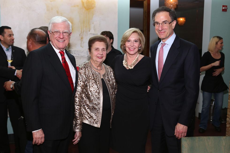 3 Jim and Helen Shaffer, from left, and Doe and Henry Florsheim at TUTS' Vine & Dine November 2014
