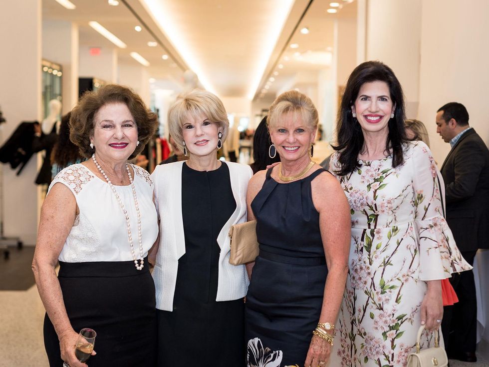 3 Joann Crassas, from left, Virginia Steppe, Linda Rogers and Dr. Kelli Cohen-Fein at the Foundation for Teen Health Tootsies luncheon September 2014