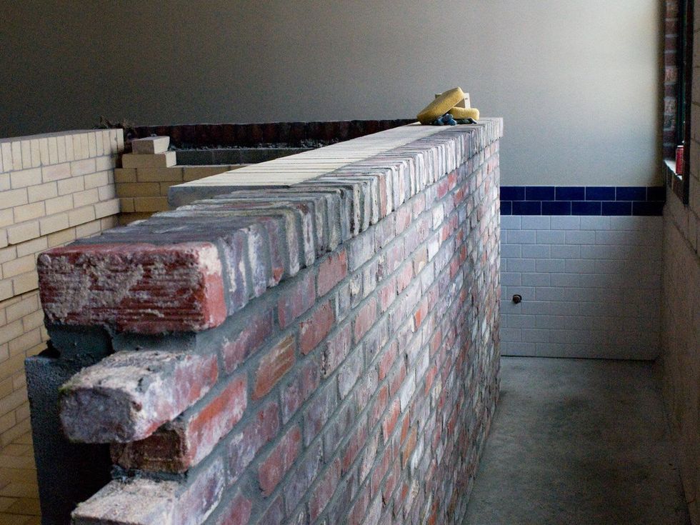 3 Killen's BBQ January 2014 barbecue pit construction