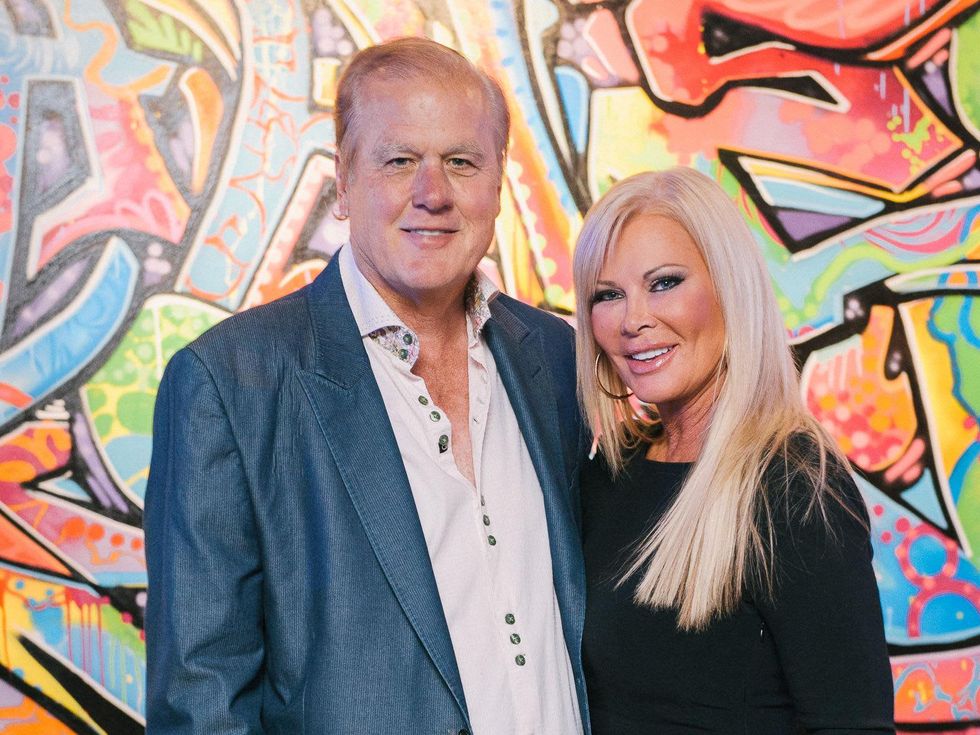 3 Lamar and Theresa Roemer at CultureMap fifth anniversary birthday party October 2014