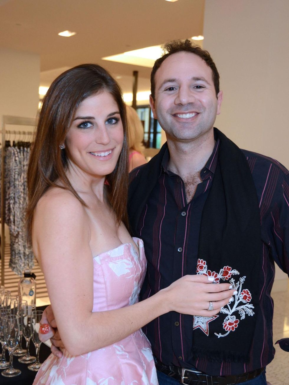 3 Laura Max Nelson and Ben Harwood Rose at Fashion Gene at Tootsies May 2014