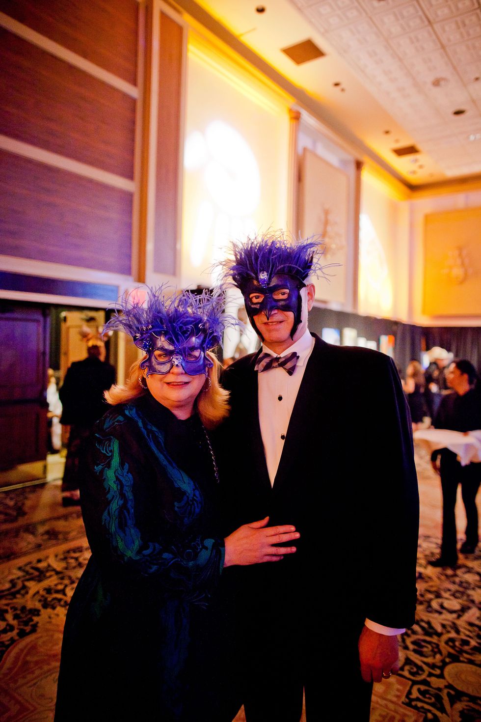 3 Lynne Mathre and Stewart O\u2019Dell at the Orange Show Gala November 2014