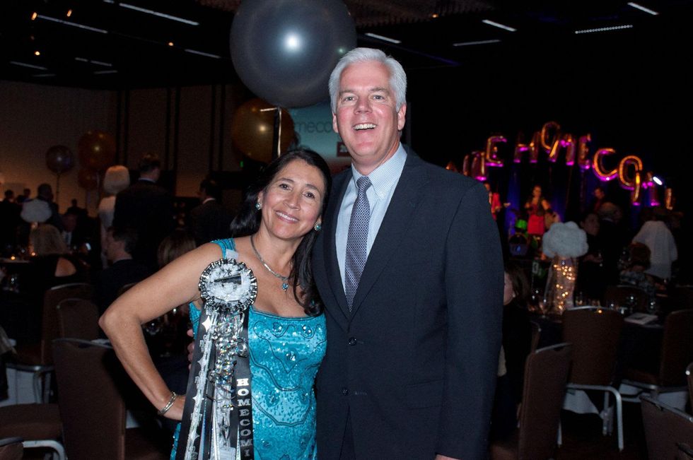 3 Marissa and Dr. Duncan Klussmann at the Spring Branch Education Foundation Gala October 2014