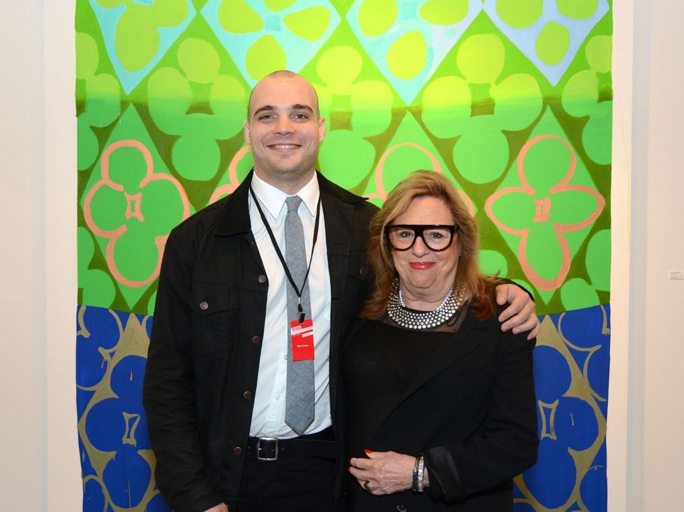 3 Max Fishko and Barbara Davis at the Texas Contemporary Art Fair VIP opening party October 2013