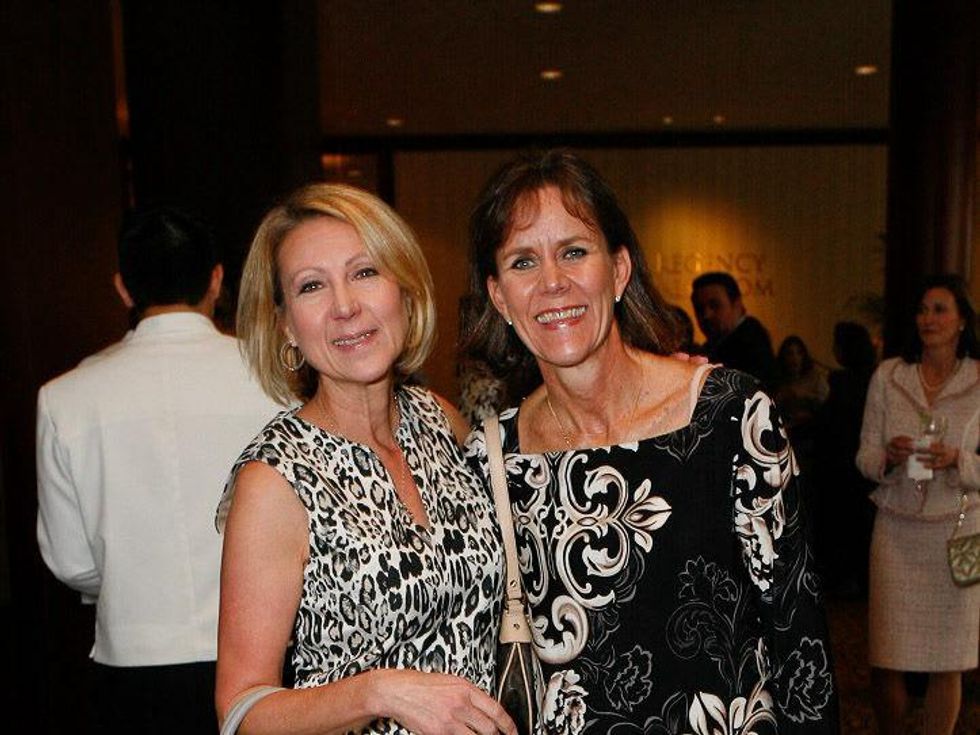 3 Nan Brewer, left, and Brenda Stubbs at the Celebration of Champions luncheon October 2013