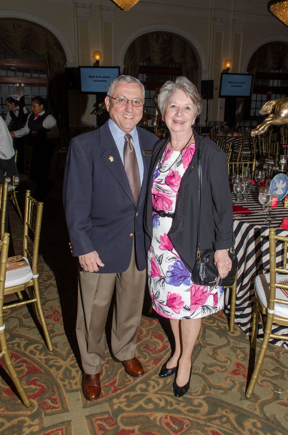3 Ned and Joyce Piedmont at the Be An Angel Gala May 2014