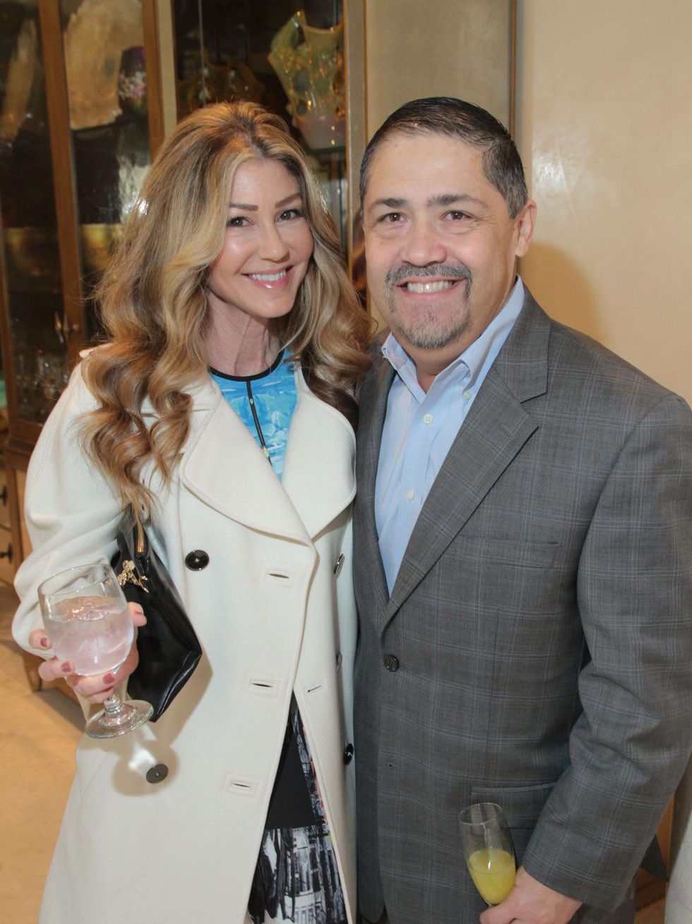 3 Patti Murphy and Bruce Padilla at The Children's Assessment Center Holiday Coffee December 2013