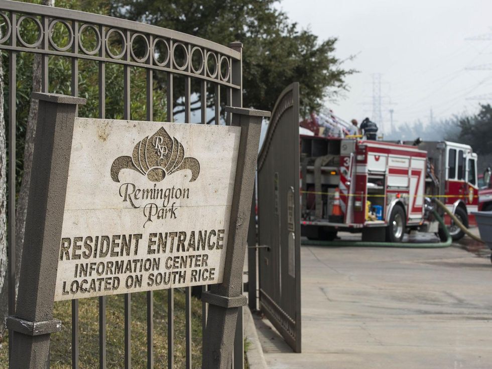 3 Remington Park Apartments fire January 2014