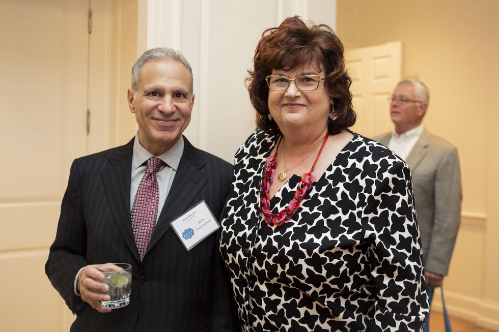 3 Rick Wester and Joan Morgenstern at the Houston Center for Photography Print Auction February 2015