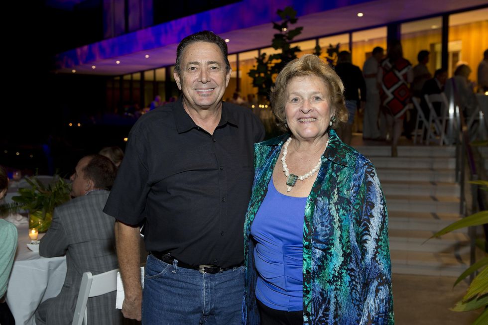 3 Robert Rayburn and Kathy Lord at the Bayou Preservation Association 15th annual glala Bayoutopia October 2014