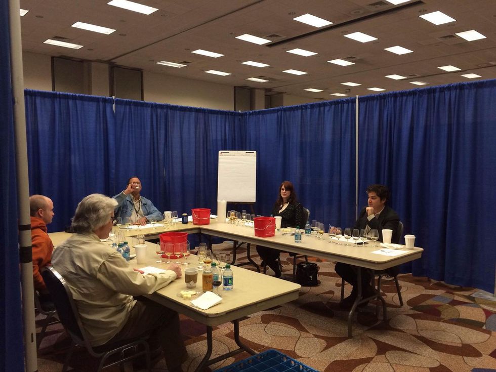 3 Rodeo Uncorked judging tour November 2013