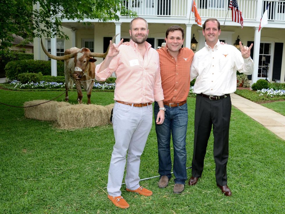 3, Silver Spurs party April 2013 Patrick Ryan, Ricky Brennes, Daniel Horowitz