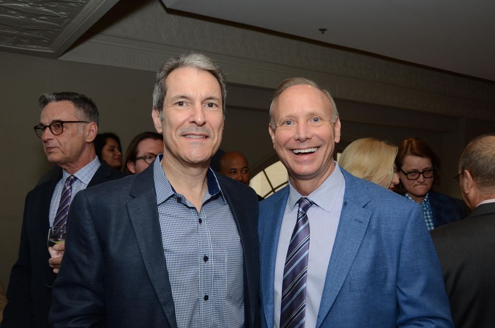 3 Tom Seymour, left, and Bob Burress at the Victory Brunch March 2015