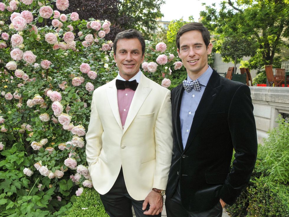 3 U.S. Ambassador dinner in Paris June 2013 Monsour Taghdisi, Henry Richardson