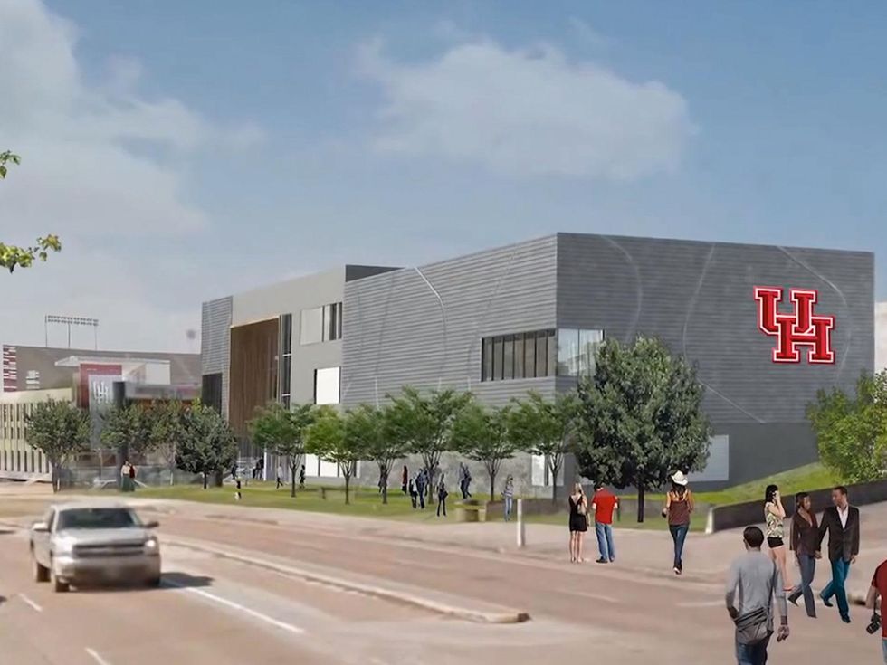 3 University of Houston Basketball Development Facility Renderings September 2014