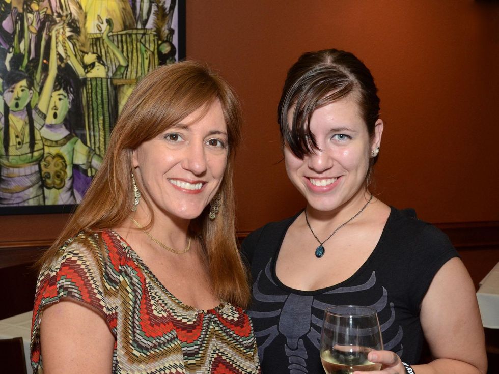 3 Urban Green happy hour August 2013 Brook Candelaria, Capri Candelaria