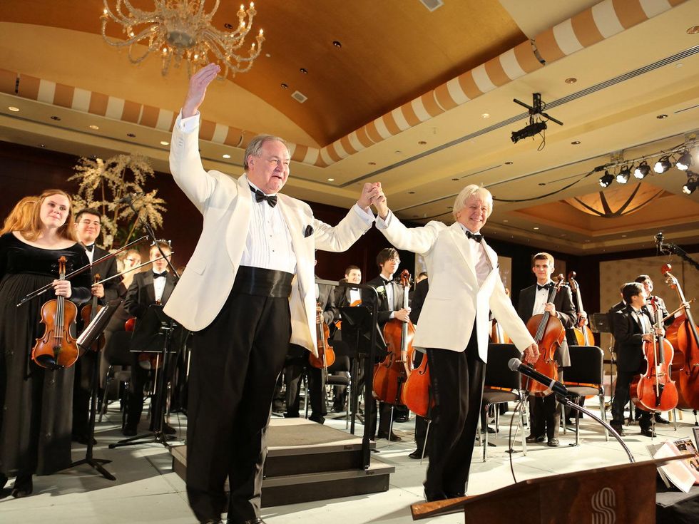 3 Virtuosi of Houston Gala May 2013 Andrzej Grabiec and Franz Anton Krager