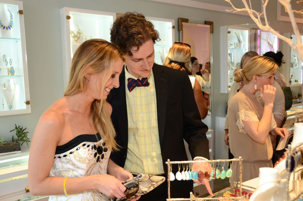 3 Women of Wardrobe Kendra Scott event May 2013 Chad Atlas, Katy Atlas