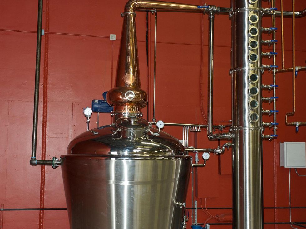 3 Yellow Rose Distilling September 2014 equipment