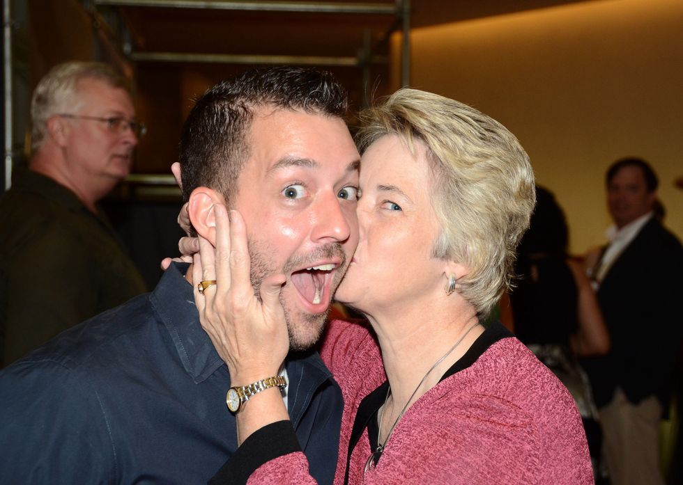 30 Actors' Equity Fund anniversary event September 2013 Charles Swan, Mayor Annise Parker