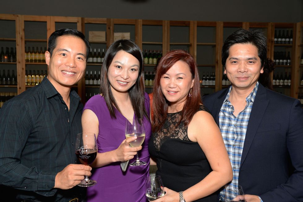 30 Dr. Michael and Cynthia Chang, from left, and Tammy and Wayne Nguyen at the KNOWAutism Foundation reception September 2014