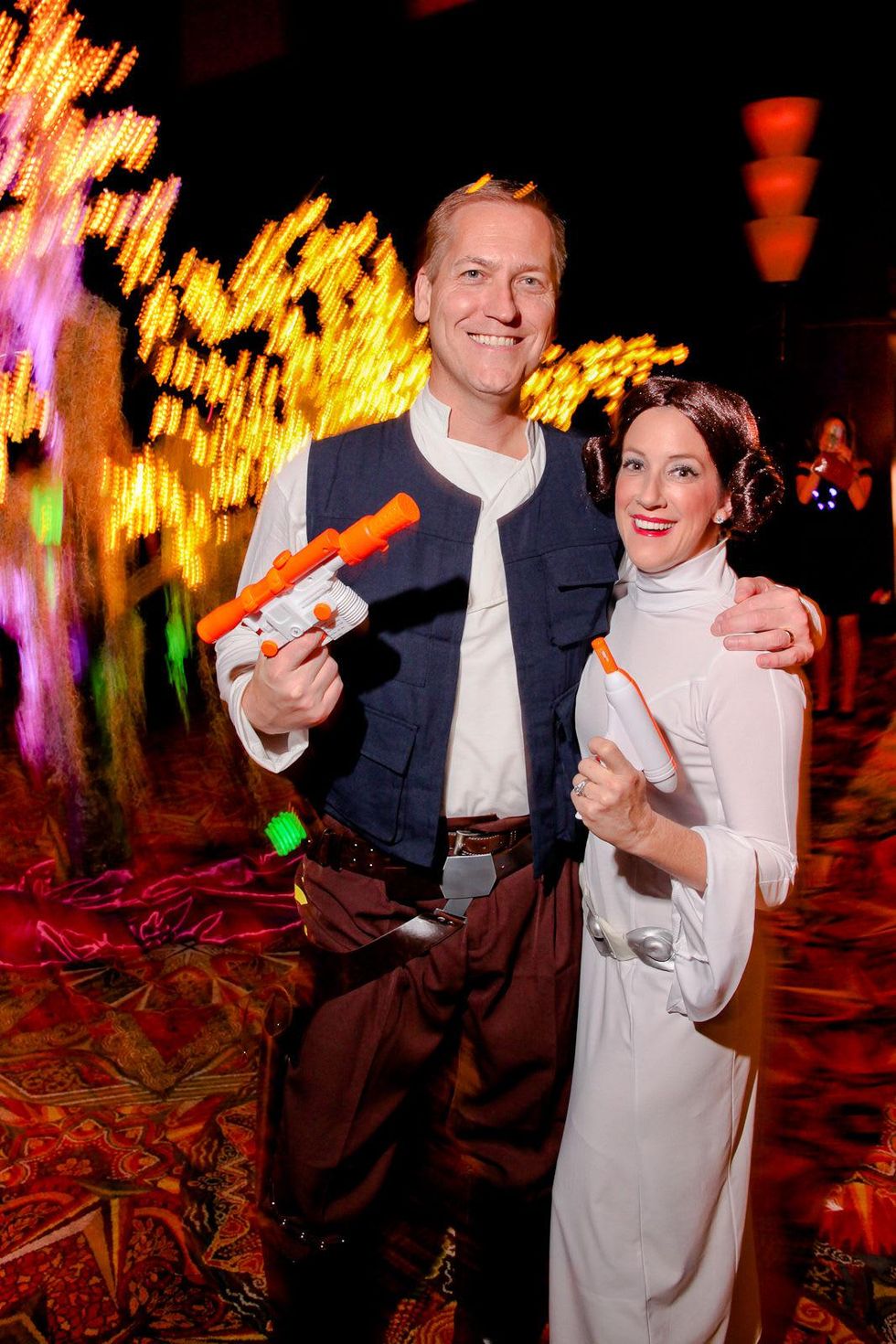 30 William and Melissa Allen at the Ronald McDonald House Houston Boo Ball October 2014