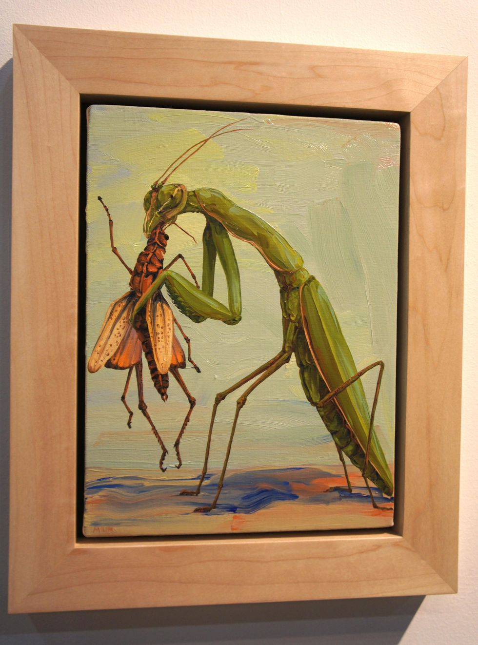3004, Texas Contemporary Art Fair, opening party, October 2012, praying mantis