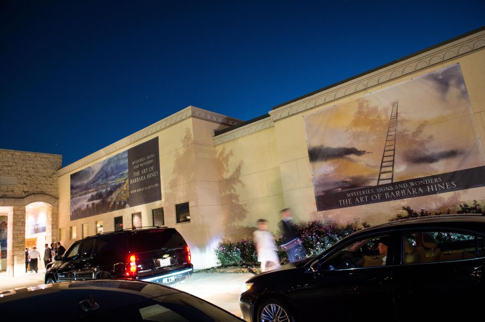 3071 Museum of Biblical Art at the Barbara Hines Art Opening in Dallas October 2014