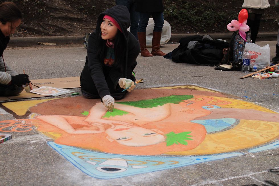 309 artist at Via Colori November 2013