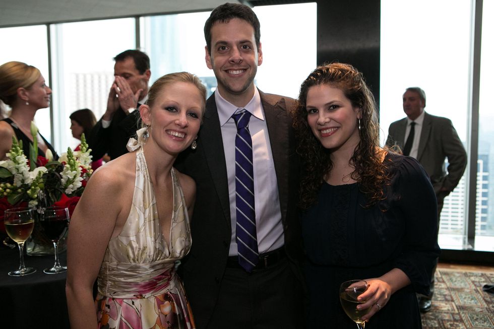 31 Brittany Koger, from left, Seth Hurwitz and Alex Penzell at the Opera in the Heights Gala June 2014