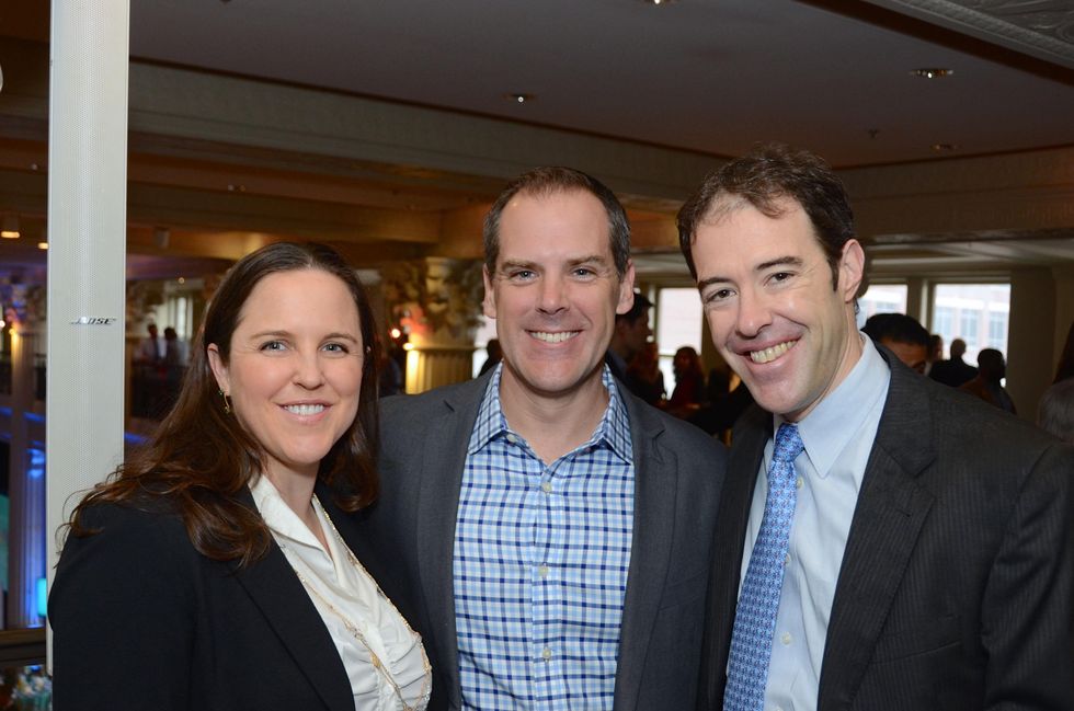31 Jeanette Hagan, from left, Mike Holloman and Martin Wipf at the Victory Brunch March 2015