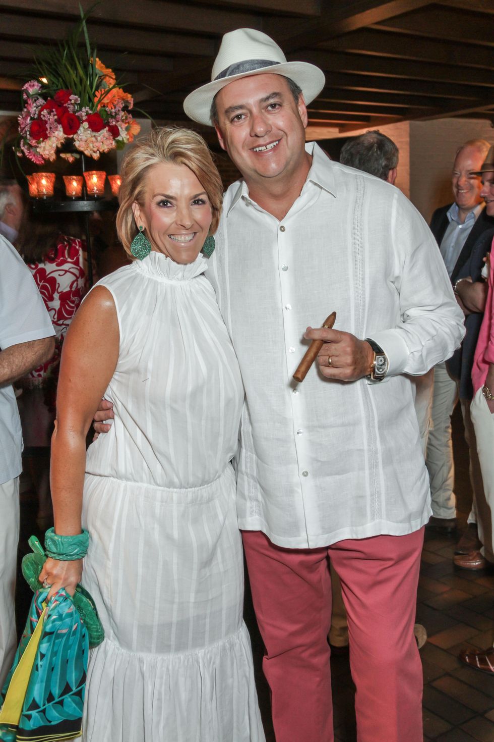 31 Mary Tere and Ricardo Perusquia at Trees of Houston Root Ball March 2015