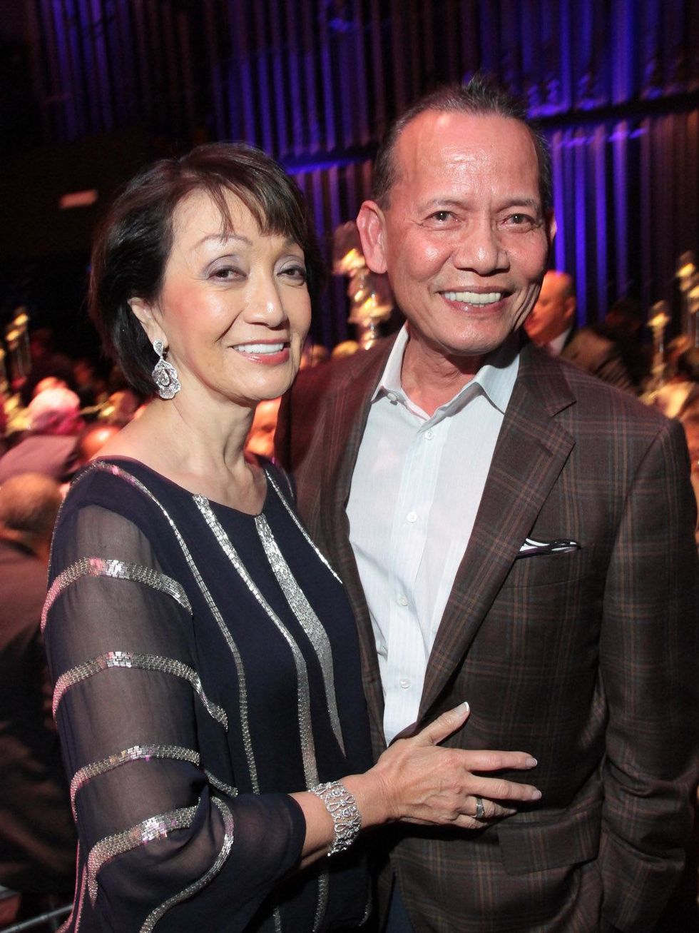 31 Norma and Ernie Mendoza at the Miller Outdoor Theatre Gala October 2013