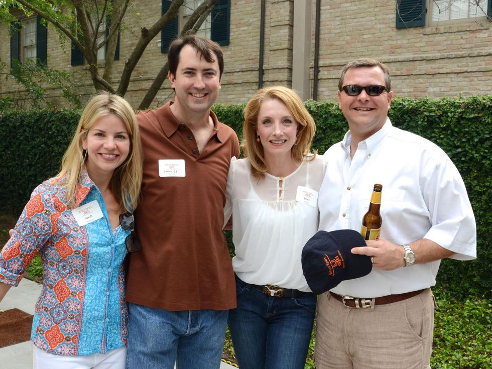 31, Silver Spurs party April 2013 Sarah McAnelly, J.J. McAnelly, Tracy McGehee, Bobby McGehee