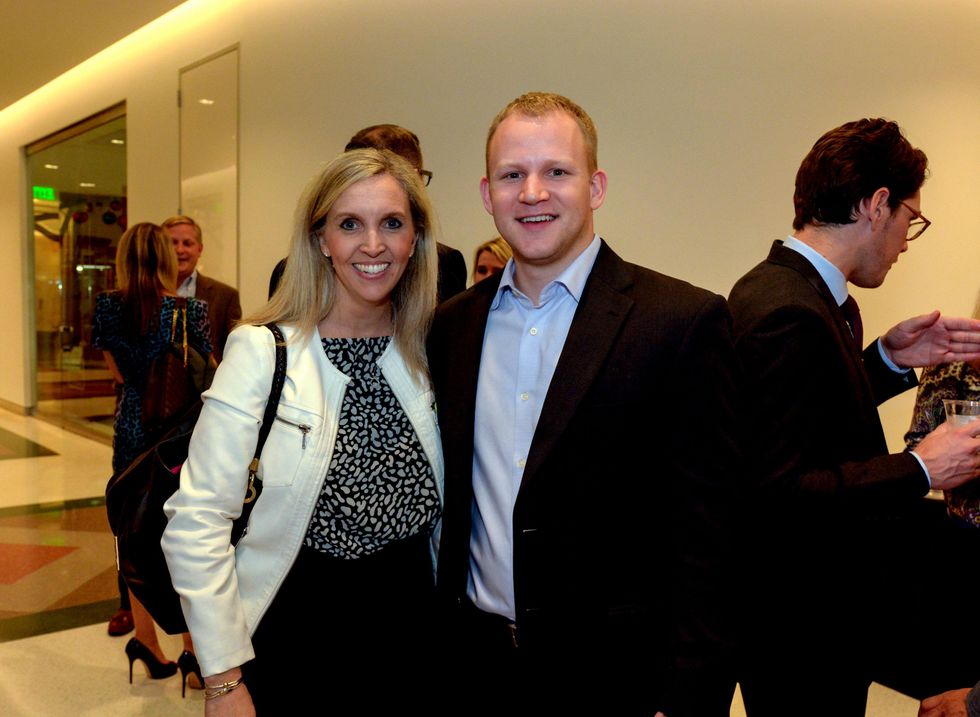 31 Stephanie Ann Jones and Will McCallum at Preservation Houston's Pier & Beam #ThrowbackThursday Party November 2014