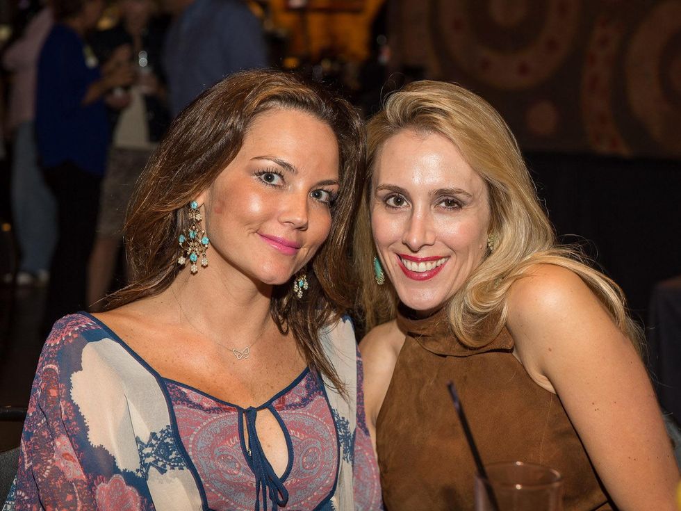 313 Laurel Blando, left, and Kristie Sullivan at Bands Against MS