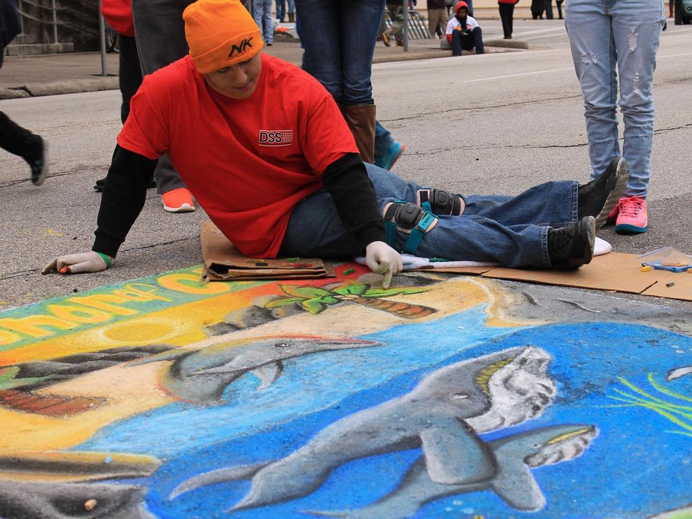 316 artist at Via Colori November 2013