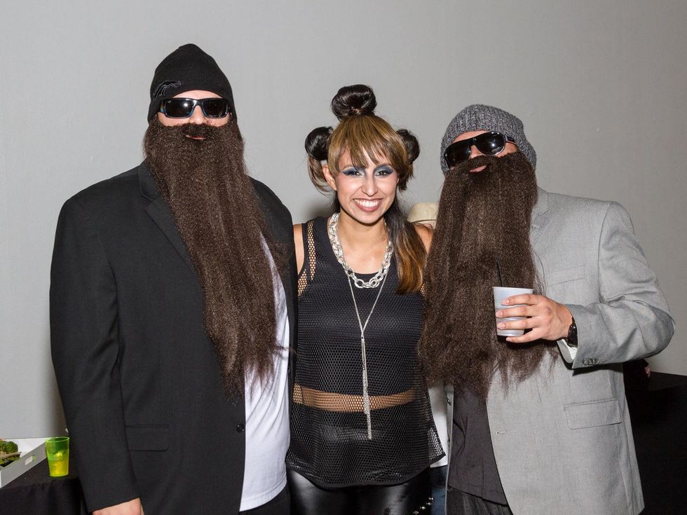 3253 Jose Cuello, from left, Mayra Cuello and David Valadez at Party Like a Rock Star benefiting Planned Parenthood August 2014