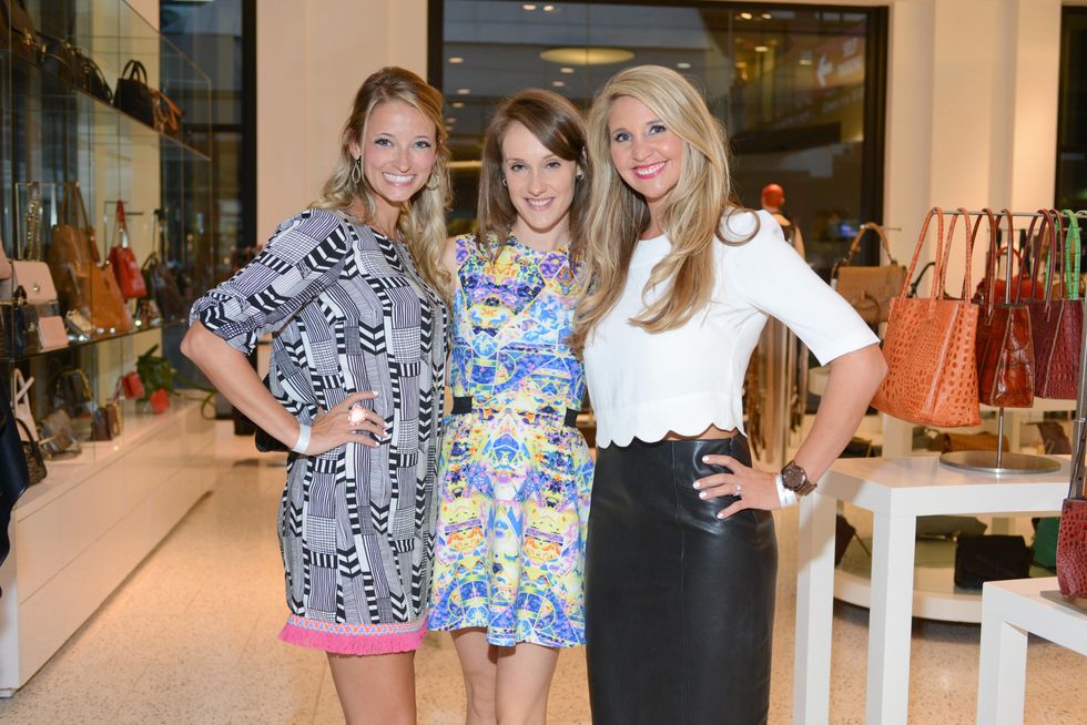 33 Amy Mire, from left, Inge Kellermann and Whitney Cameron at the WOW Summer Soiree August 2014