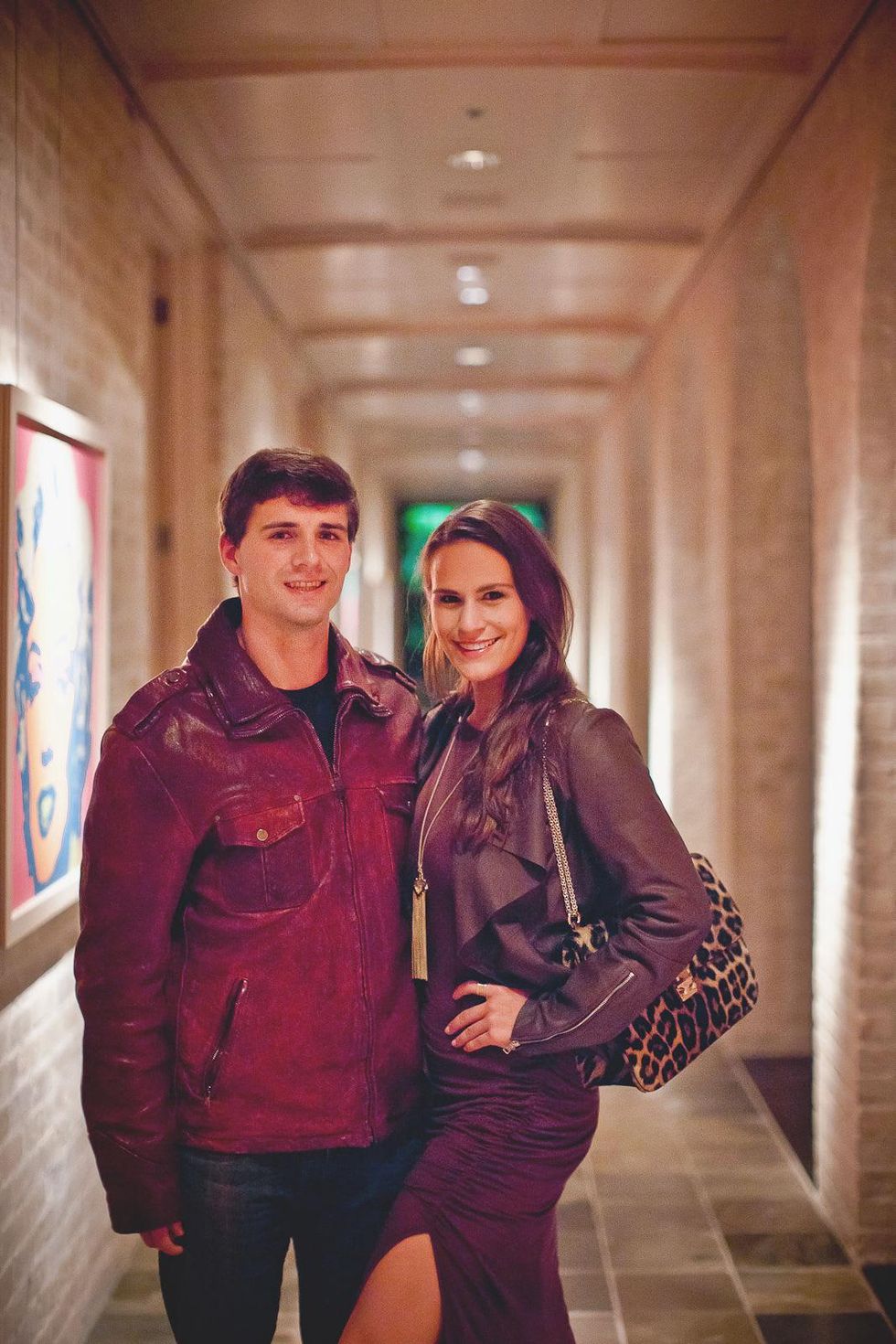 33 Mark Monroe and Adriana Banks at the Pam & Gela party November 2014