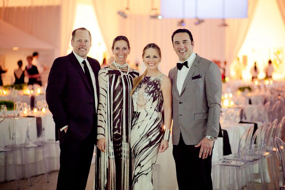33 Michael and Lisa Holthouse, from left, and Lucinda and Javier Loya at the CAMH Gala March 2015